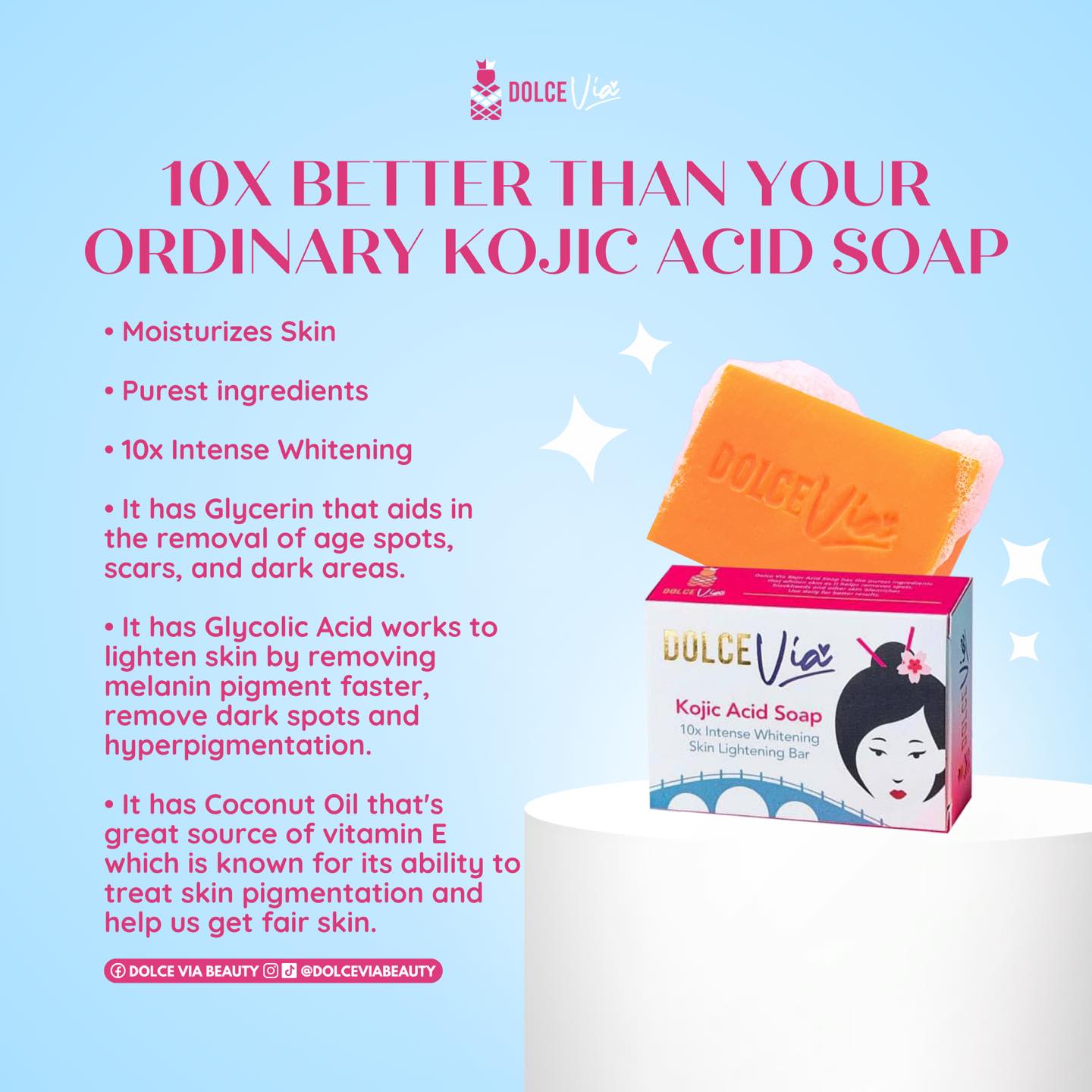 Kojic Intense Whitening Soap